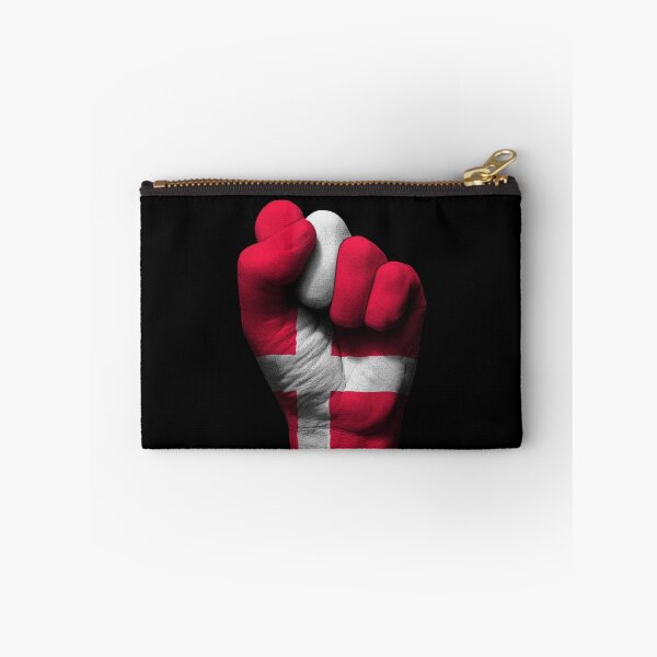 Item preview, Flag of Denmark on a Raised Clenched Fist  designed and sold by JeffBartels.