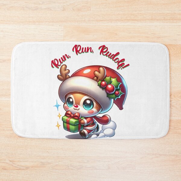 Artikelvorschau, Lauf, lauf, Rudolf! entworfen und verkauft von InkdGraphix.