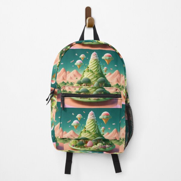 Item preview, Retro-Futuristic Cosmic Landscape with Lone Figure designed and sold by RaiyaTees.