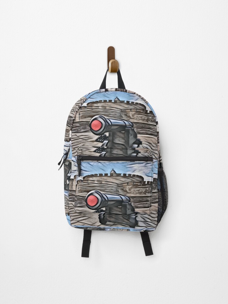 Thumbnail 1 of 3, Backpack, Castle Protection In Glow designed and sold by Fearless-Fox.