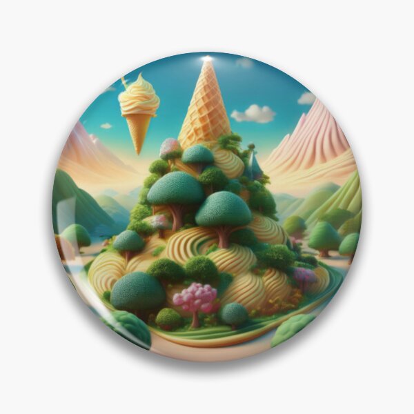 Item preview, Whimsical Dessert-Themed Landscape designed and sold by RaiyaTees.
