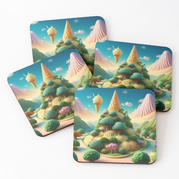 Item preview, Whimsical Dessert-Themed Landscape designed and sold by RaiyaTees.