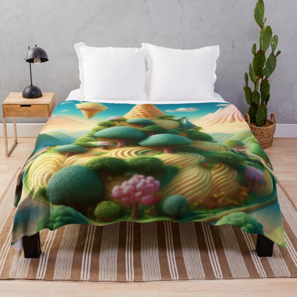 Item preview, Whimsical Dessert-Themed Landscape designed and sold by RaiyaTees.