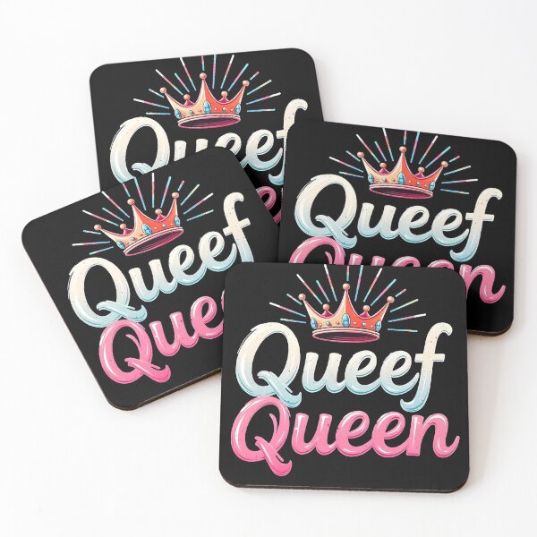 Item preview, Queef Queen Funny Inappropriate Bachelorette designed and sold by HeadTurningArt.