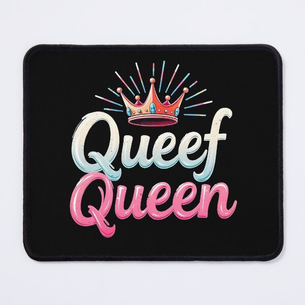 Item preview, Queef Queen Funny Inappropriate Bachelorette designed and sold by HeadTurningArt.