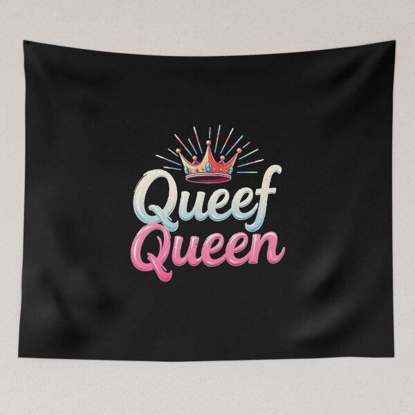 Item preview, Queef Queen Funny Inappropriate Bachelorette designed and sold by HeadTurningArt.