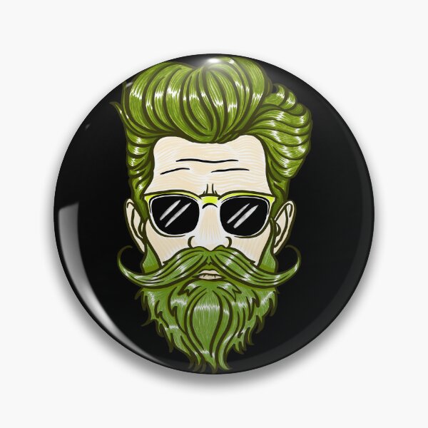 Item preview, Green breaded man designed and sold by Maryart8.