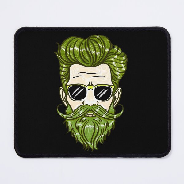 Item preview, Green breaded man designed and sold by Maryart8.
