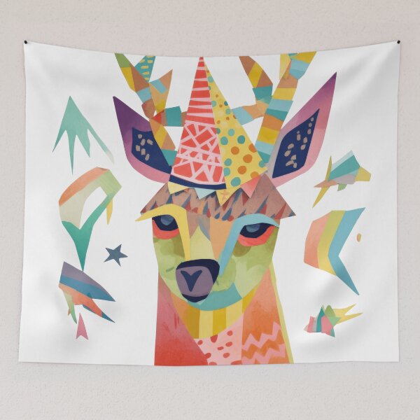 Aperçu de l'œuvre Girafe colorée, création pour enfants créée et vendue par amiplay.