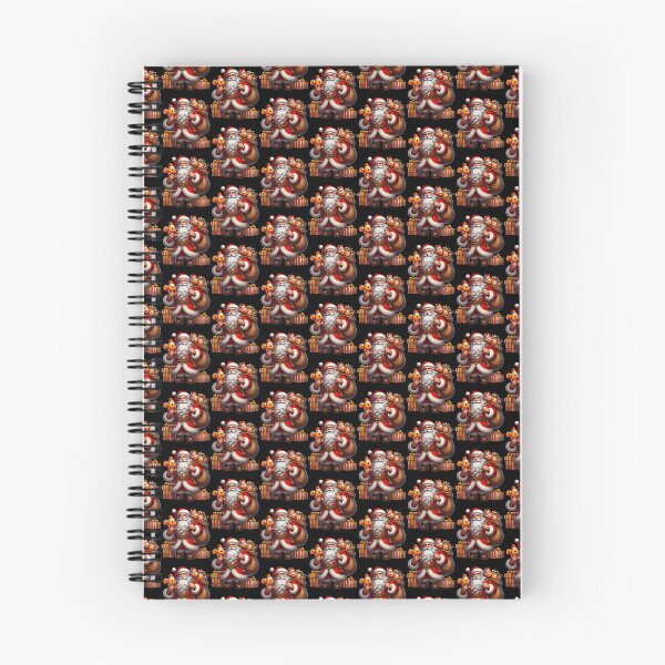 Item preview, American Santa Claus Holding Clownfish Present Xmas designed and sold by Artistoos.