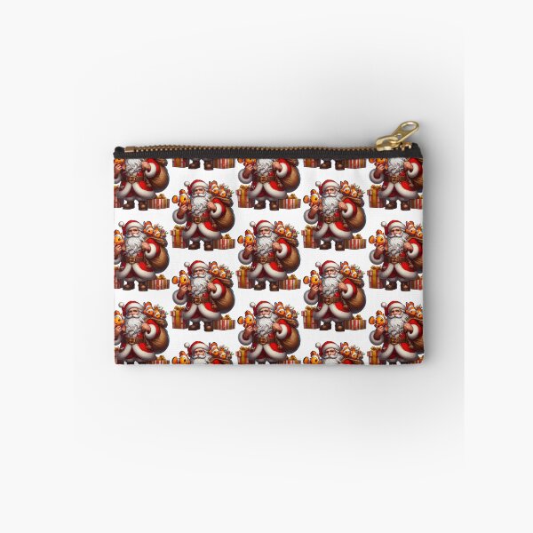 Item preview, American Santa Claus Holding Clownfish Present Xmas designed and sold by Artistoos.