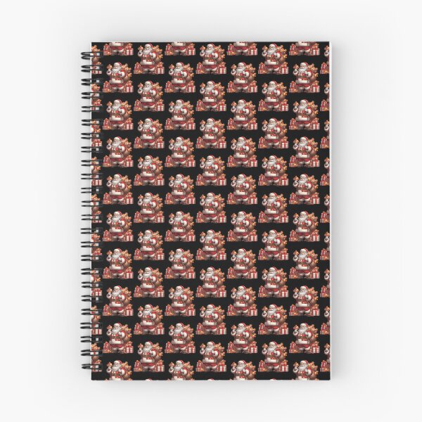 Item preview, American Santa Claus Holding Clownfish Present Xmas designed and sold by Artistoos.