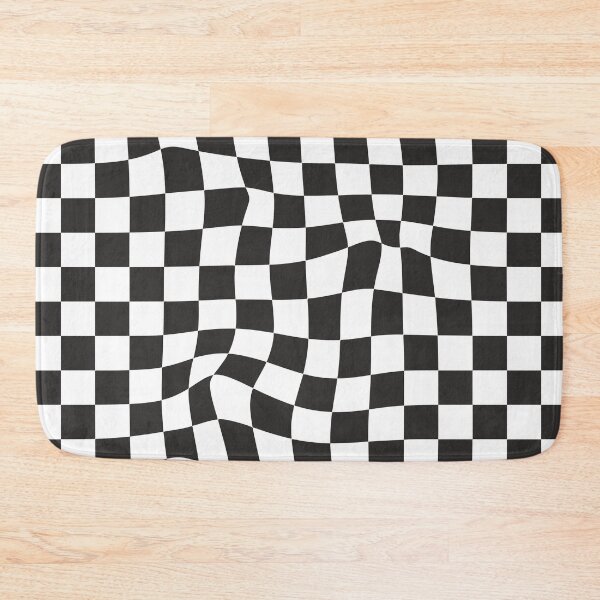 Item preview, Distorted chessboard - optical illusion/ black and white designed and sold by My-fake-places.
