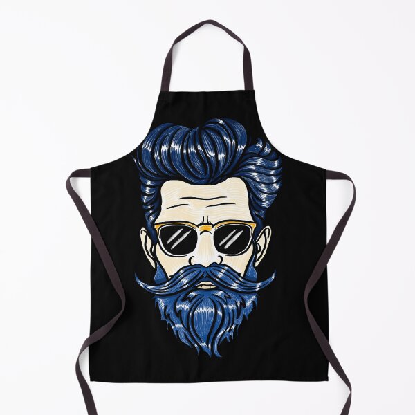 Item preview, Stylish man with blue hair designed and sold by Maryart8.