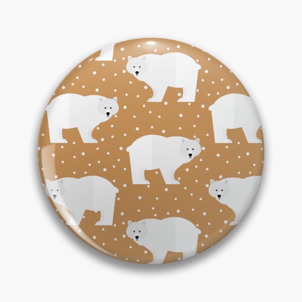 Item preview, Polar bears on brown designed and sold by reneesillus.