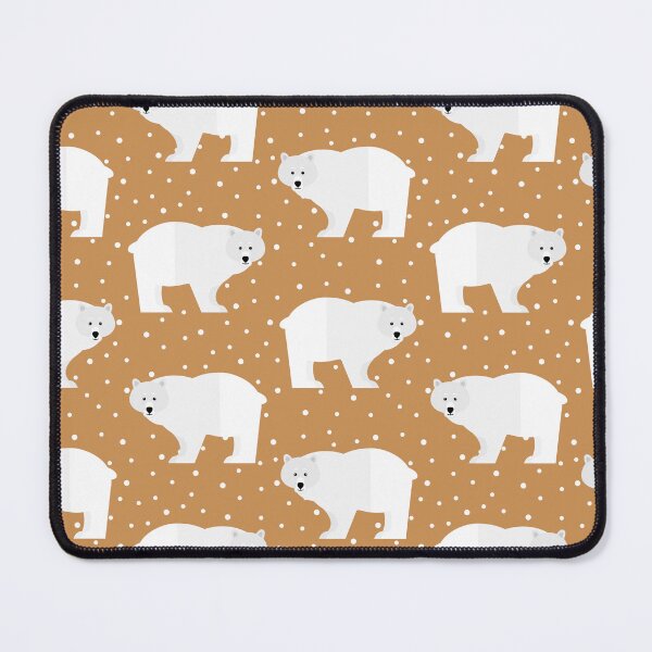 Item preview, Polar bears on brown designed and sold by reneesillus.