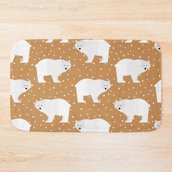 Item preview, Polar bears on brown designed and sold by reneesillus.