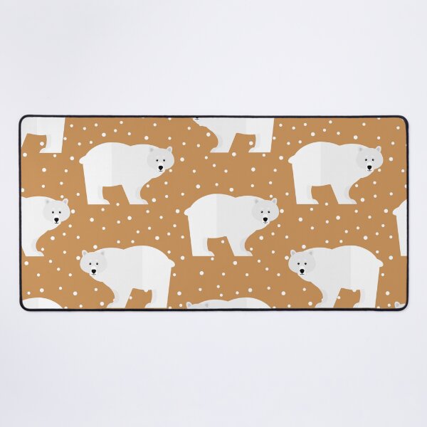 Item preview, Polar bears on brown designed and sold by reneesillus.
