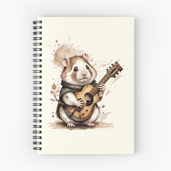 Item preview, Hamster guitar designed and sold by nowIAMAI.