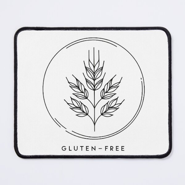 Item preview, Gluten Free – Minimalist Line Art Design designed and sold by OzzFrequency.