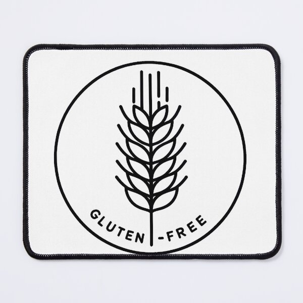 Item preview, Gluten Free – Minimalist Line Art Design designed and sold by OzzFrequency.