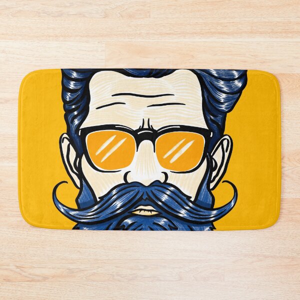 Item preview, Breaded man in gold glasses designed and sold by Maryart8.