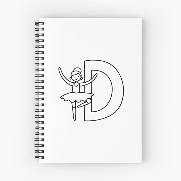 Item preview, A Dancer beside letter D designed and sold by rasagamastore.