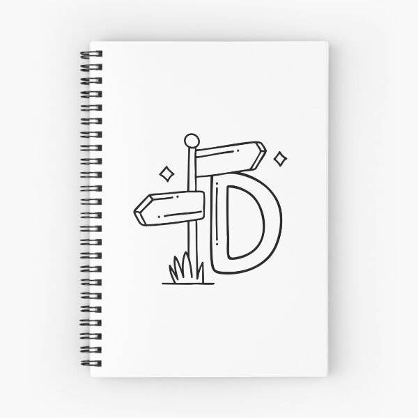 Item preview, A Direction sign beside letter D designed and sold by rasagamastore.