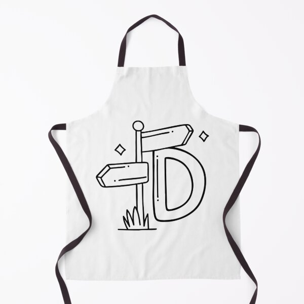 Item preview, A Direction sign beside letter D designed and sold by rasagamastore.