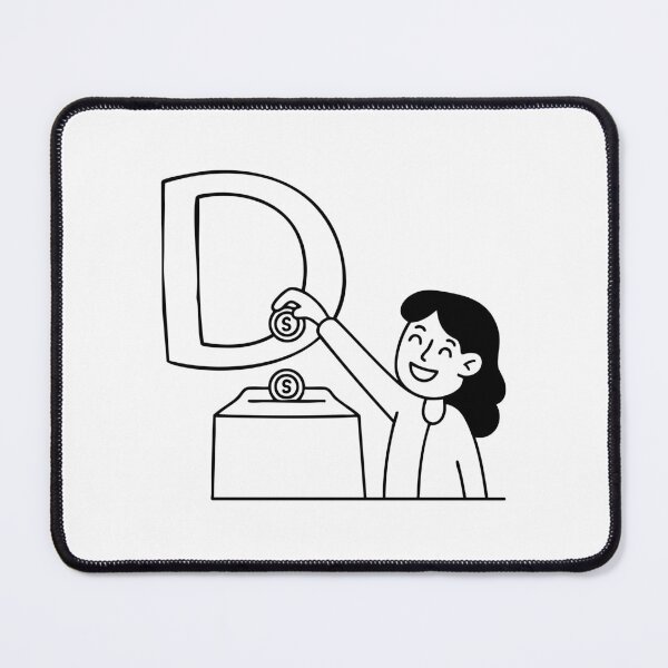 Item preview, A Donation beside letter D designed and sold by rasagamastore.