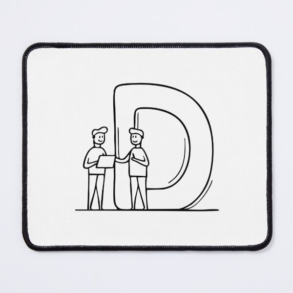 Item preview, A Discussion group beside letter D designed and sold by rasagamastore.