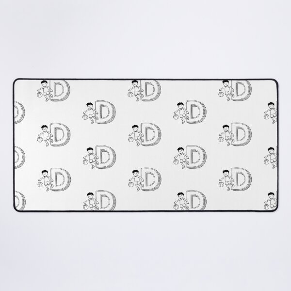 Item preview, A dribbling basketball beside letter D designed and sold by rasagamastore.