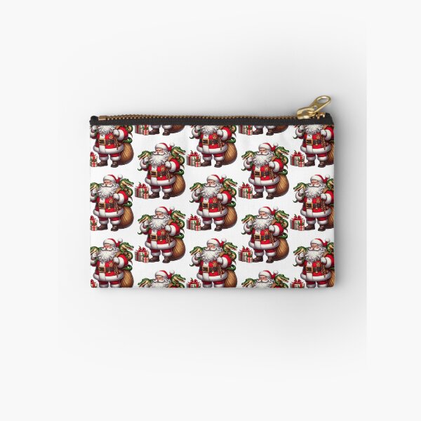 Item preview, American Santa Claus Holding Crocodile Aligator Present designed and sold by Artistoos.