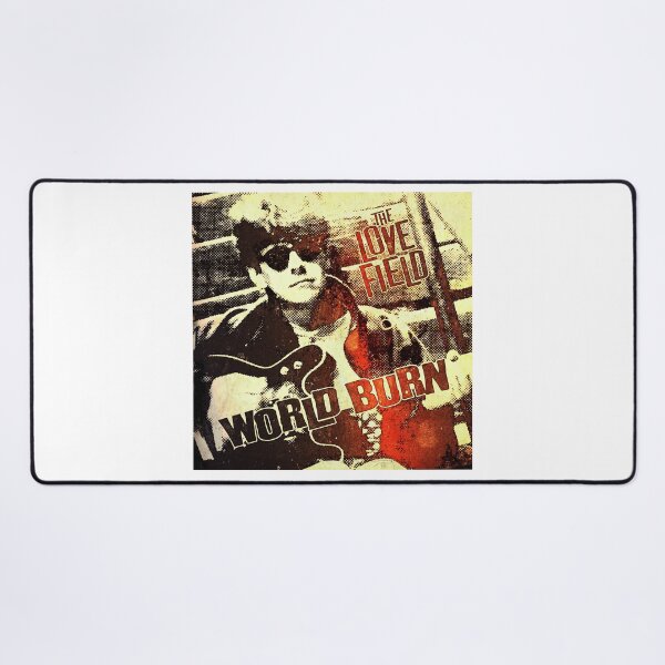 Item preview, The Love Field 'World Burn' Debut Single Sleeve designed and sold by AdventuresNoise.