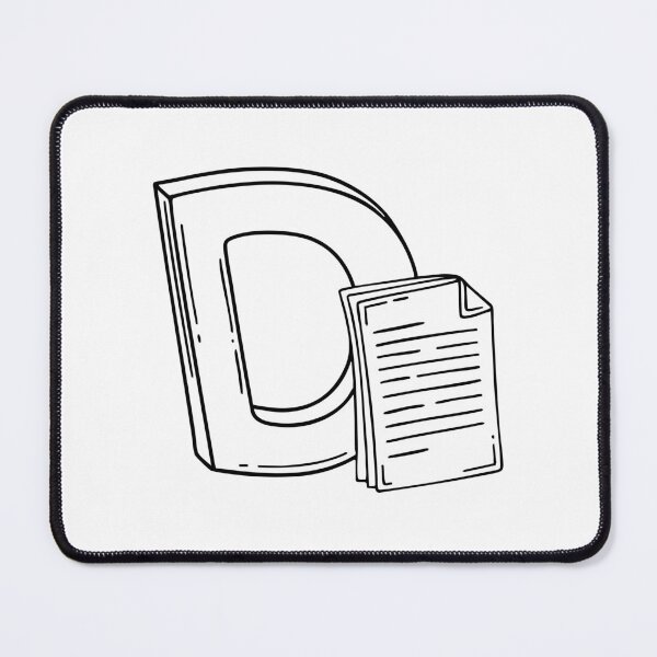 Item preview, Paper Documents beside letter D designed and sold by rasagamastore.