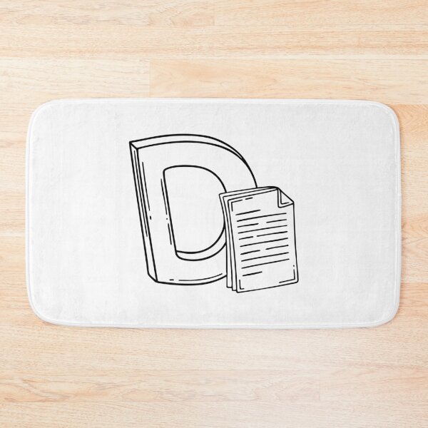 Item preview, Paper Documents beside letter D designed and sold by rasagamastore.