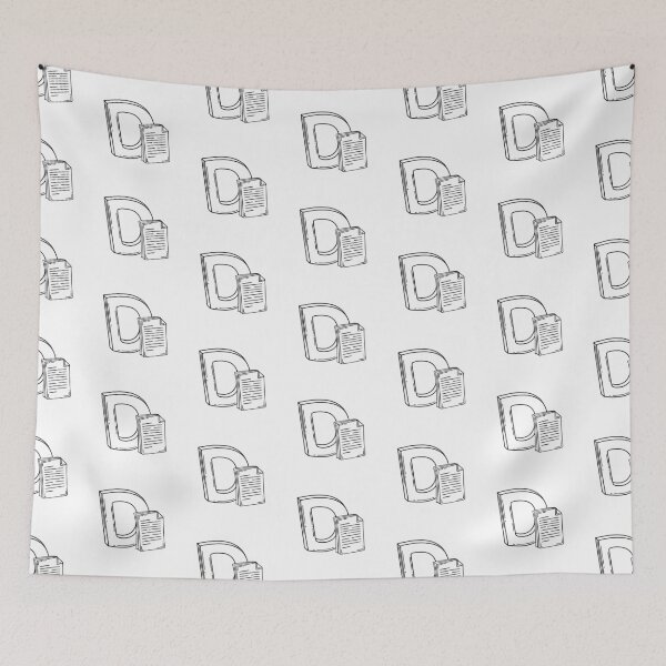 Item preview, Paper Documents beside letter D designed and sold by rasagamastore.