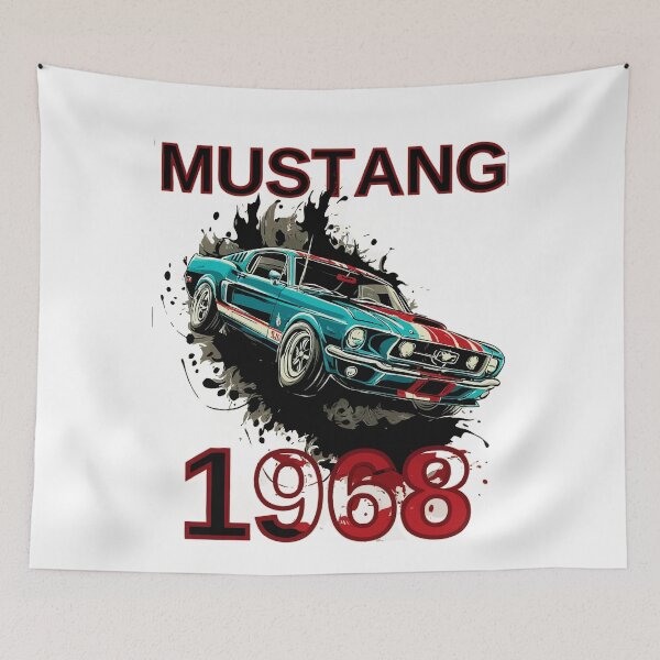 Item preview, Mustang 1968 designed and sold by Bubble-Bay Shop.