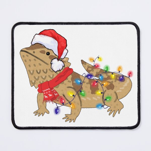 Item preview, Extra festive Crested Gecko - Australian Christmas Crestie, Xmas Gecko Gift Men Woman Kids. designed and sold by Taylor ART.