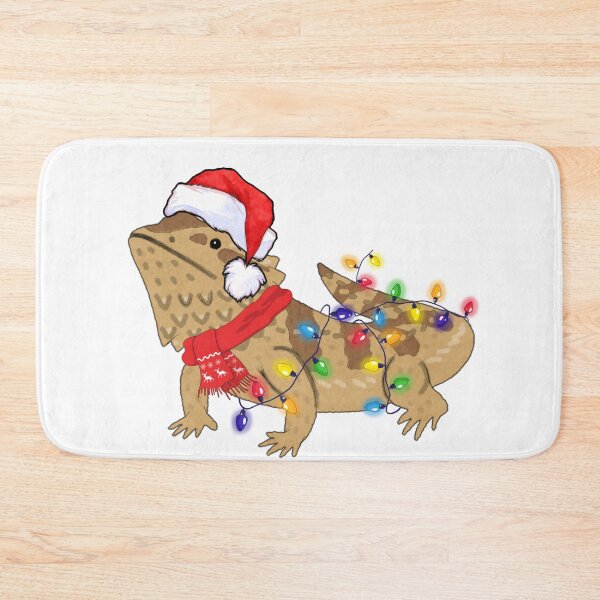 Item preview, Extra festive Crested Gecko - Australian Christmas Crestie, Xmas Gecko Gift Men Woman Kids.  designed and sold by Taylor  ART.