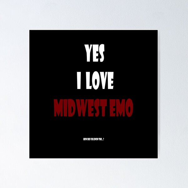 Item preview, Surely I love Midwest Emo designed and sold by Lerealo's shop.