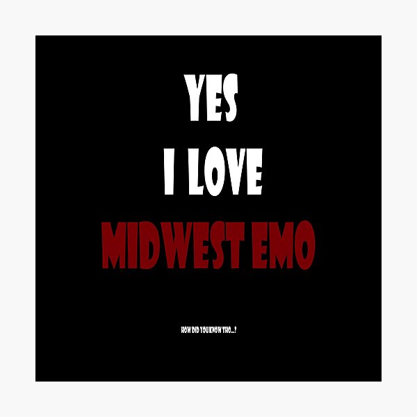 Item preview, Surely I love Midwest Emo designed and sold by Lerealo's shop.