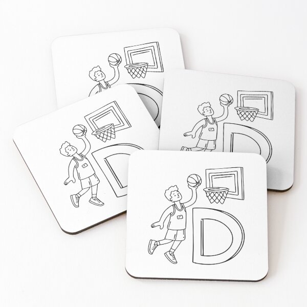 Item preview, Basket Player Dunk beside letter D designed and sold by rasagamastore.