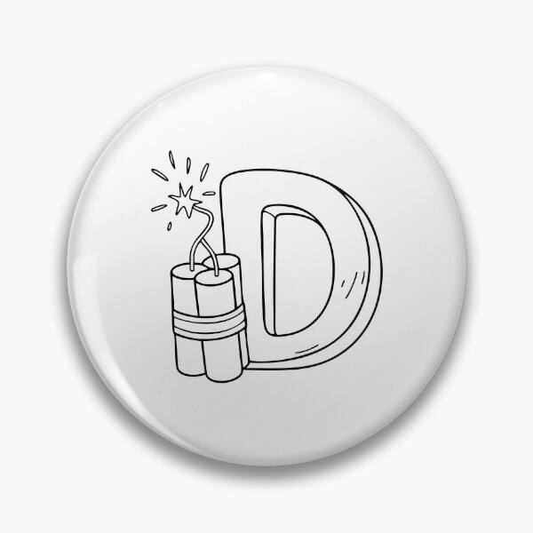 Item preview, Dynamite beside letter D designed and sold by rasagamastore.