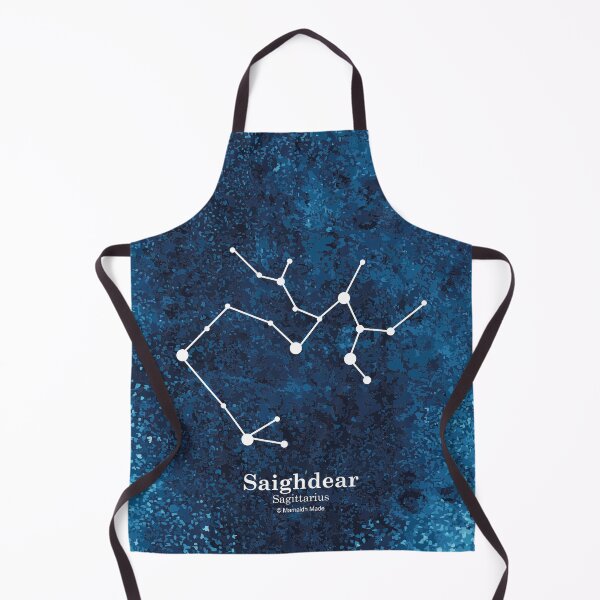 Item preview, Sagittarius  / saighdear (Scottish Gaelic translation) hand painted background  designed and sold by Mamaidh Made.