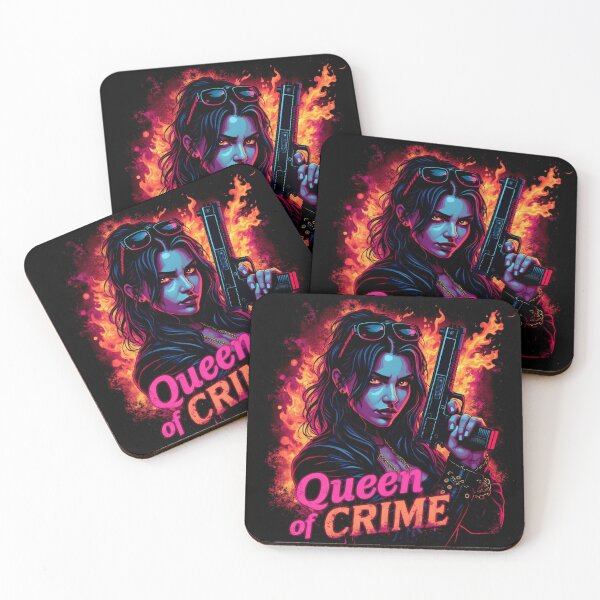 Item preview, Queen of Crime Design - Bold and Charismatic Artwork designed and sold by tarzbol.
