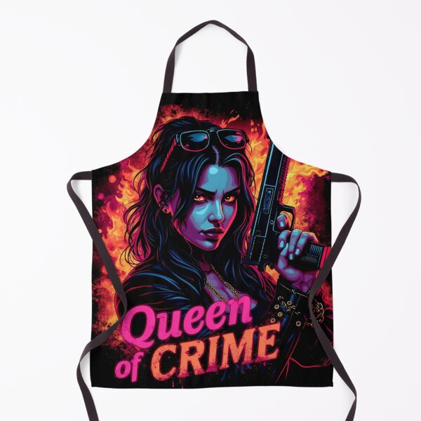 Item preview, Queen of Crime Design - Bold and Charismatic Artwork designed and sold by tarzbol.