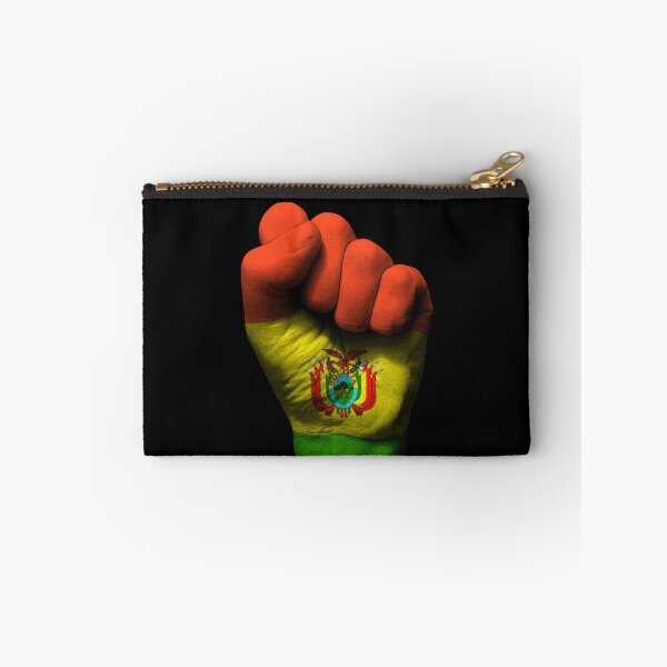 Item preview, Flag of Bolivia on a Raised Clenched Fist  designed and sold by JeffBartels.