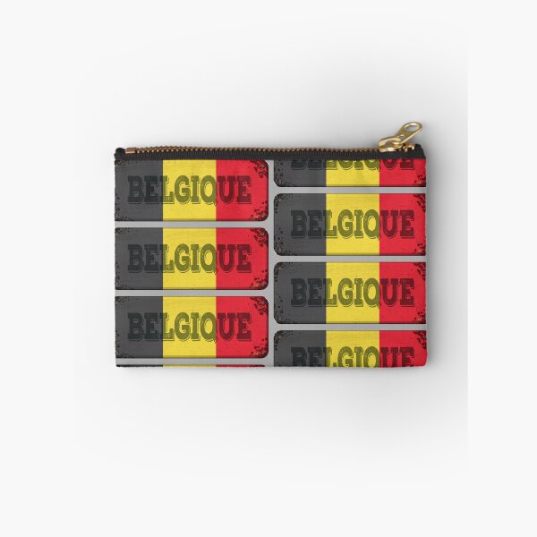 Item preview, BELGIUM Belgique Belgian Flag Shield Sticker T-Shirt 02 designed and sold by OuterShellUK.