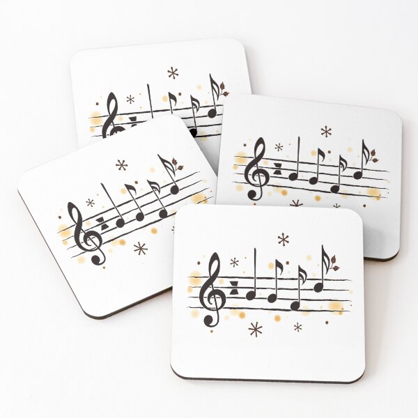 Item preview, Christmas Music Notes designed and sold by Mosaic-97.